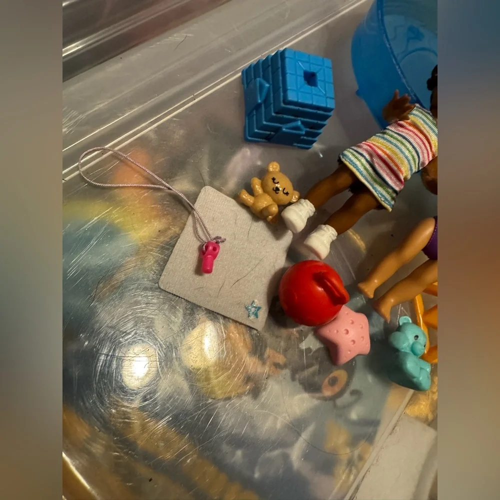 Barbie toddler dolls & beach party playset